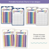 Hundreds Chart - Dreamy Space Theme Classroom Decor - Miss Jacobs Little Learners
