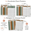 Hundreds Chart - Modern Jungle Earthy Decor - Miss Jacobs Little Learners