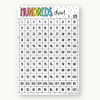 Hundreds Chart - Spotty Bright Decor - Miss Jacobs Little Learners