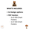 Hundreds Chart - Woodland Theme Classroom Decor - Miss Jacobs Little Learners