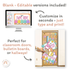 Ice Cream Door Display Classroom Decor - Miss Jacobs Little Learners