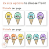 Ice Cream Door Display Classroom Decor - Miss Jacobs Little Learners