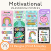 Inspirational Classroom Posters - Cutesy Decor - Miss Jacobs Little Learners