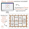 Inspirational Classroom Posters - Pastel Decor - Miss Jacobs Little Learners