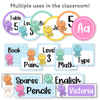 Jellyfish Theme Classroom Essentials Decor Pack - Miss Jacobs Little Learners