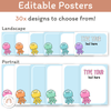 Jellyfish Theme Classroom Essentials Decor Pack - Miss Jacobs Little Learners