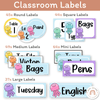 Jellyfish Theme Classroom Essentials Decor Pack - Miss Jacobs Little Learners