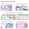 Jellyfish Theme Classroom Essentials Decor Pack - Miss Jacobs Little Learners