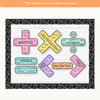 Large Math Symbols - Cutesy Composition Notebook Math Decor - Miss Jacobs Little Learners