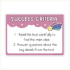 Learning Intention and Success Criteria Display - Dreamy Space Decor - Miss Jacobs Little Learners
