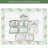 Levels of Understanding Posters - Modern Botanical Classroom Decor - Miss Jacobs Little Learners