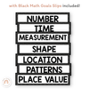 Math Goal Posters - Miss Jacobs Little Learners