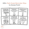 Math Goals Bundle - Miss Jacobs Little Learners
