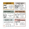 Math Goals Posters | Neutral Toned Classroom Decor - Miss Jacobs Little Learners