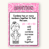 Math Operation Posters - Cutesy Composition Notebook Math Decor - Miss Jacobs Little Learners