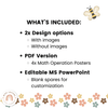 Math Operation Posters - Daisy Gingham Neutrals Decor - Miss Jacobs Little Learners
