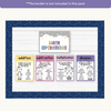 Math Operation Posters - Dreamy Space Theme Classroom Decor - Miss Jacobs Little Learners