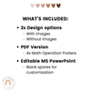 Math Operations Posters | Ombre Neutral Math Classroom Decor - Miss Jacobs Little Learners