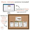 Math Operations Posters - Woodland Theme Classroom Decor - Miss Jacobs Little Learners
