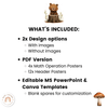 Math Operations Posters - Woodland Theme Classroom Decor - Miss Jacobs Little Learners
