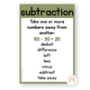 Math Operations Posters - Woodland Theme Classroom Decor - Miss Jacobs Little Learners