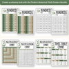 Math Posters Bundle - Modern Botanical Theme - Miss Jacobs Little Learners