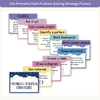 Math Problem Solving Strategies Posters - Dreamy Space Theme - Miss Jacobs Little Learners