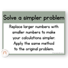 Math Problem Solving Strategies Posters - Modern Jungle Earthy - Miss Jacobs Little Learners