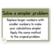 Math Problem Solving Strategies Posters - Woodland Theme - Miss Jacobs Little Learners