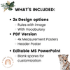 Measurement Posters - Modern Jungle Earthy Decor - Miss Jacobs Little Learners