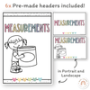 Measurement Posters - Pastel Theme - Miss Jacobs Little Learners