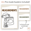 Measurement Posters - Woodland Theme Classroom Decor - Miss Jacobs Little Learners