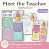 Meet the Teacher Template - Pastels - Miss Jacobs Little Learners