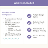 Meet the Teacher Templates - Dreamy Space Classroom Decor - Miss Jacobs Little Learners
