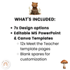 Meet the Teacher Templates - Woodland Theme Classroom Decor - Miss Jacobs Little Learners