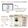 Meet the Teacher Templates - Woodland Theme Classroom Decor - Miss Jacobs Little Learners