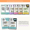 Money Posters - Cutesy Composition Notebook Math Decor - Miss Jacobs Little Learners