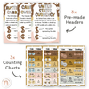 Money Posters - Daisy Gingham Neutrals Classroom Decor - Miss Jacobs Little Learners