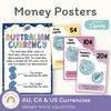 Money Posters - Dreamy Space Theme Classroom Decor - Miss Jacobs Little Learners