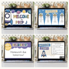 Morning Meeting Slides Templates: Google, Canva, PPT - Dreamy Space Theme - Miss Jacobs Little Learners