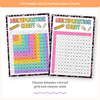 Multiplication Charts and Times Table - Cutesy Composition Notebook Math Decor - Miss Jacobs Little Learners