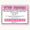 Multiplication Strategies Posters - Cutesy Composition Notebook Math Decor - Miss Jacobs Little Learners