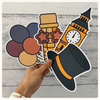 New Year Bulletin Board Decor Kit, Goals Craft & Activities Bundle - Miss Jacobs Little Learners
