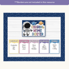 News Roster Show & Tell Display - Dreamy Space Classroom Decor - Miss Jacobs Little Learners