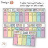 News Roster Show & Tell Display - Spotty Pastel Decor - Miss Jacobs Little Learners