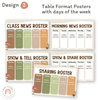 News Roster Show & Tell Display - Woodland Theme Classroom Decor - Miss Jacobs Little Learners