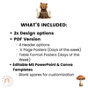 News Roster Show & Tell Display - Woodland Theme Classroom Decor - Miss Jacobs Little Learners
