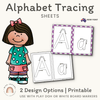 NSW Foundation Font Alphabet Tracing Sheets - Miss Jacobs Little Learners