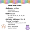Number Posters - Composition Notebook - Cutesy Classroom Decor - Miss Jacobs Little Learners
