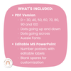 Number Posters | PASTELS | EDITABLE - Miss Jacobs Little Learners